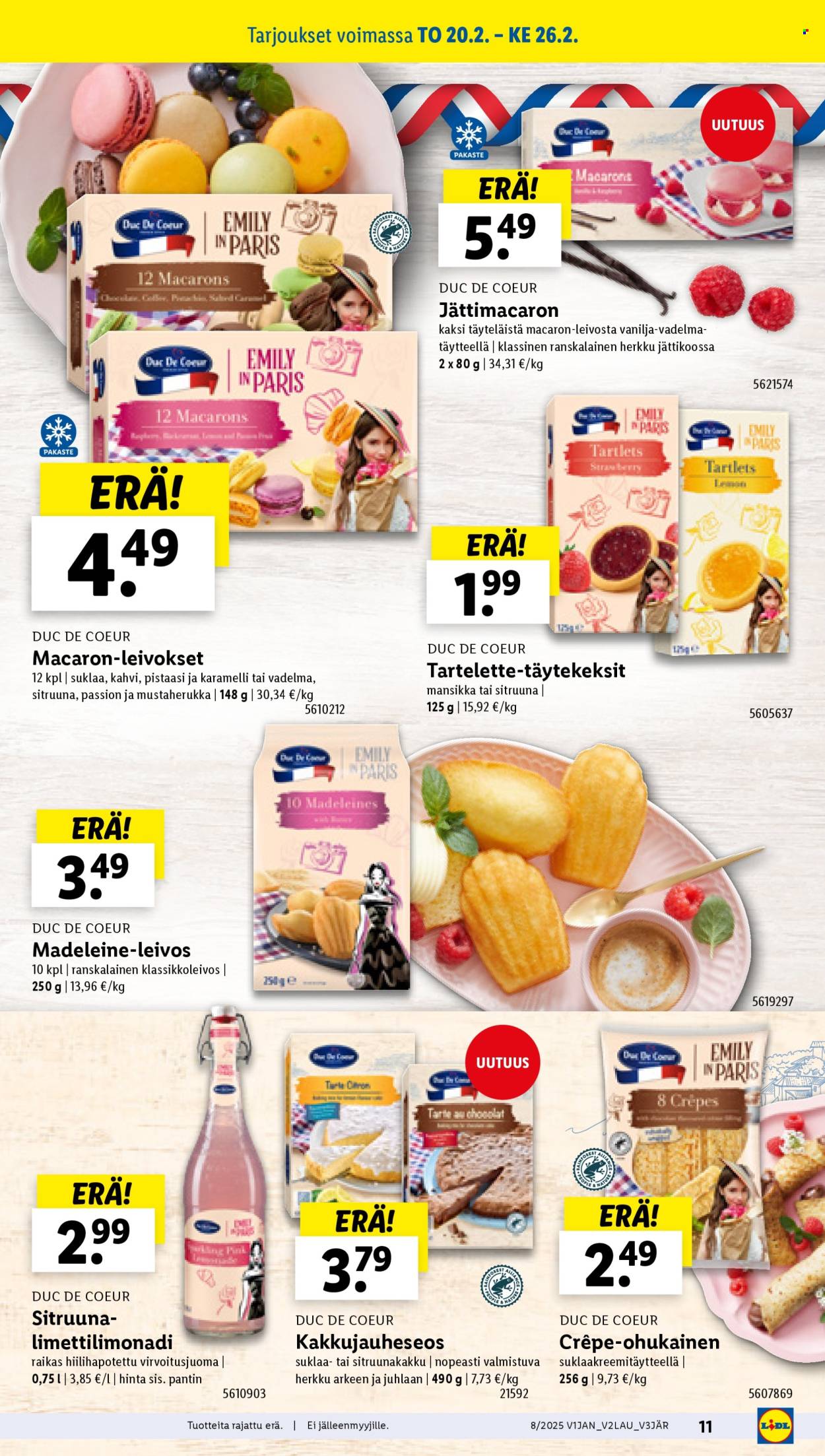 Lidl tarjoukset - 20.02.2025 - 26.02.2025. Sivu 11