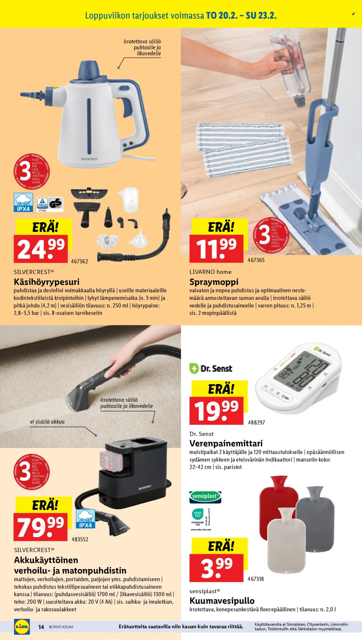 Lidl tarjoukset - 20.02.2025 - 26.02.2025. Sivu 14