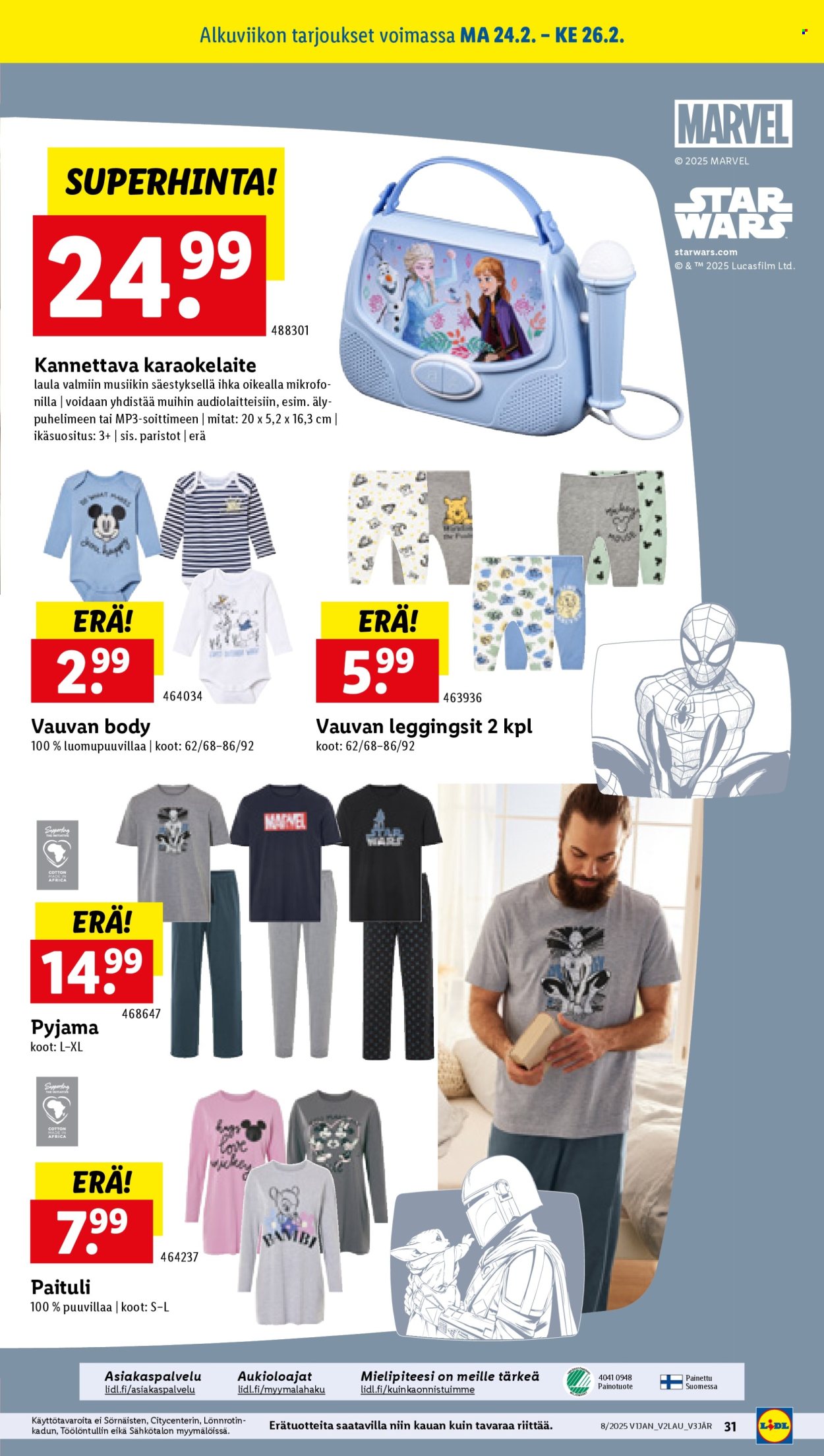Lidl tarjoukset - 20.02.2025 - 26.02.2025. Sivu 33
