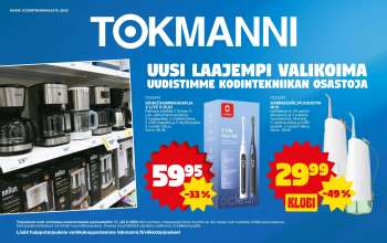 Tokmanni tarjoukset  - 17.02.2025 - 23.02.2025.