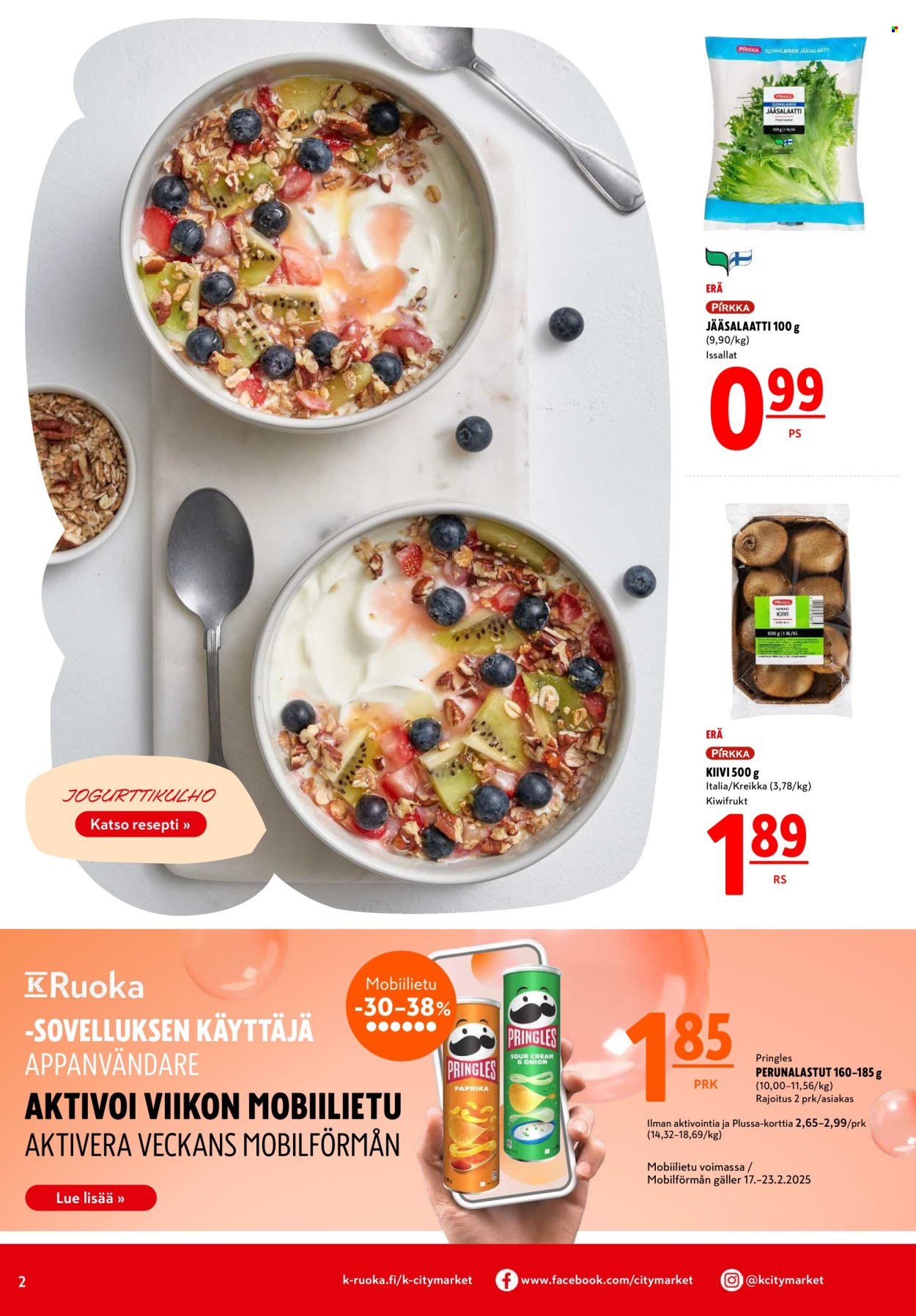 K-citymarket tarjoukset - 17.02.2025 - 23.02.2025. Sivu 2