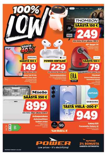 Power tarjoukset  - 17.02.2025 - 23.02.2025.