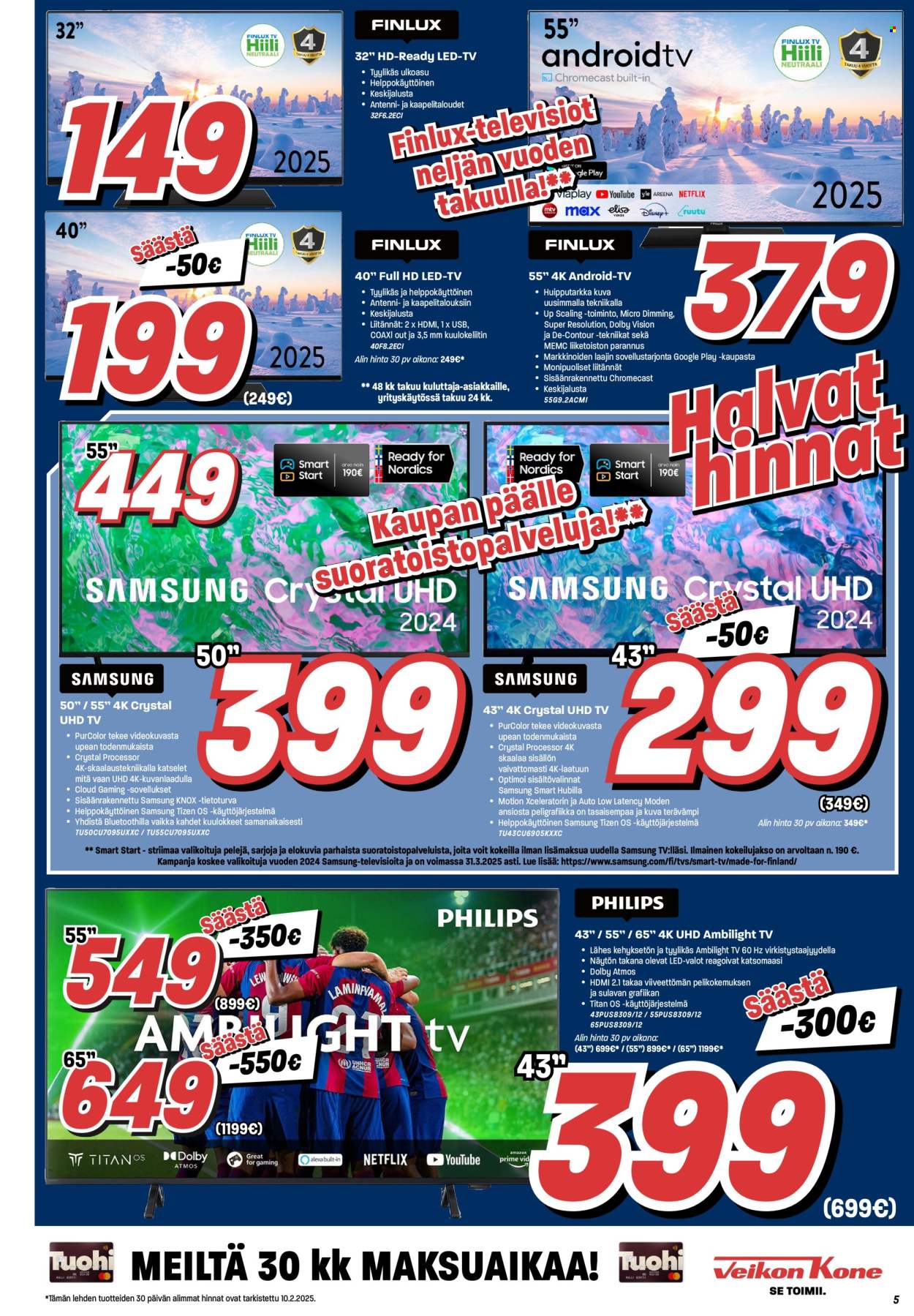 Veikon Kone tarjoukset - 17.02.2025 - 02.03.2025. Sivu 5