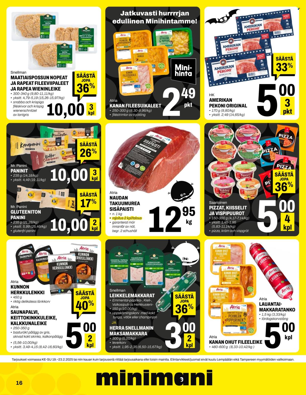 Minimani tarjoukset - 19.02.2025 - 23.02.2025. Sivu 16