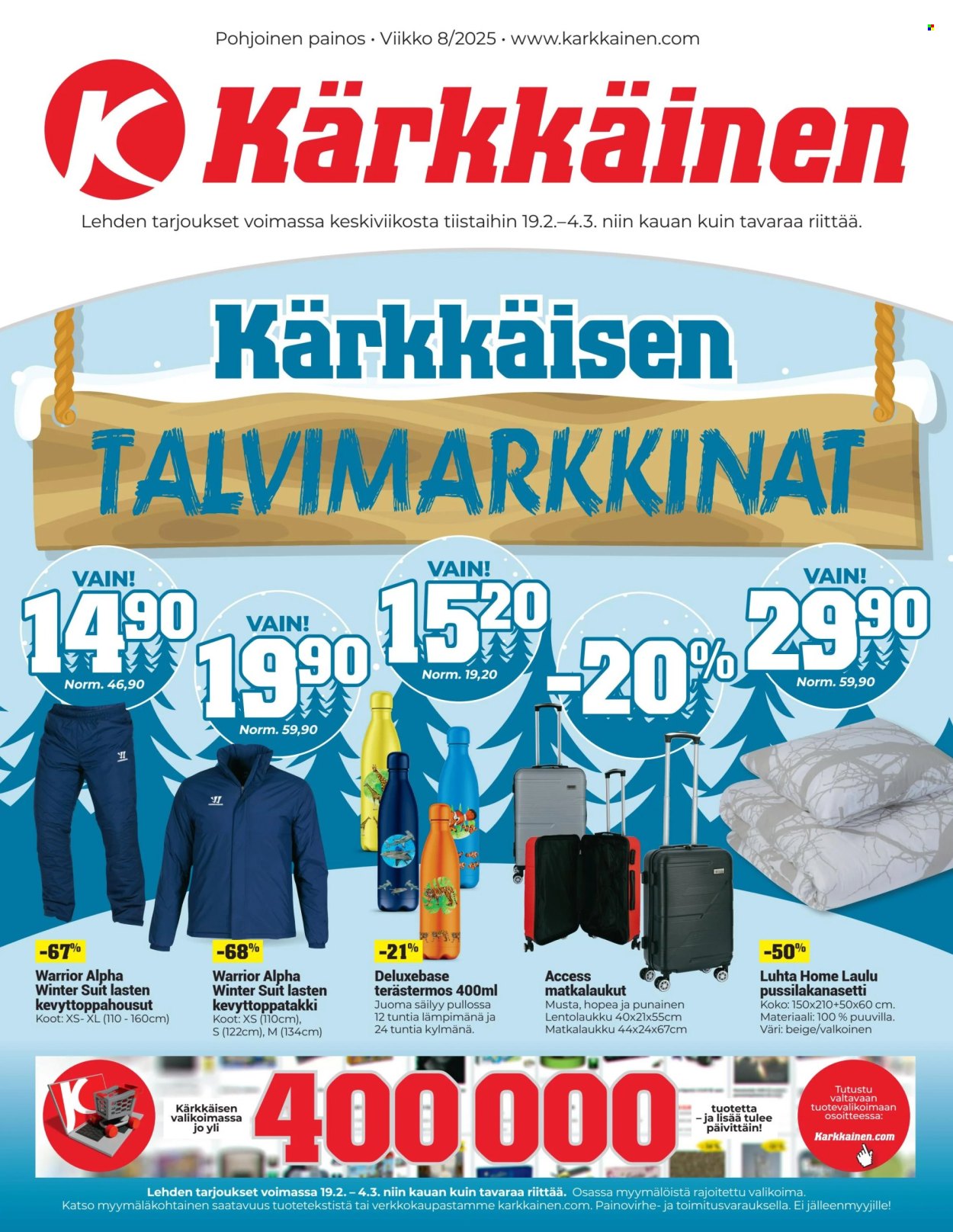 Kärkkäinen tarjoukset - 19.02.2025 - 04.03.2025. Sivu 1