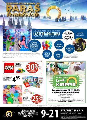 Tuuri tarjoukset  - 19.02.2025 - 25.02.2025.