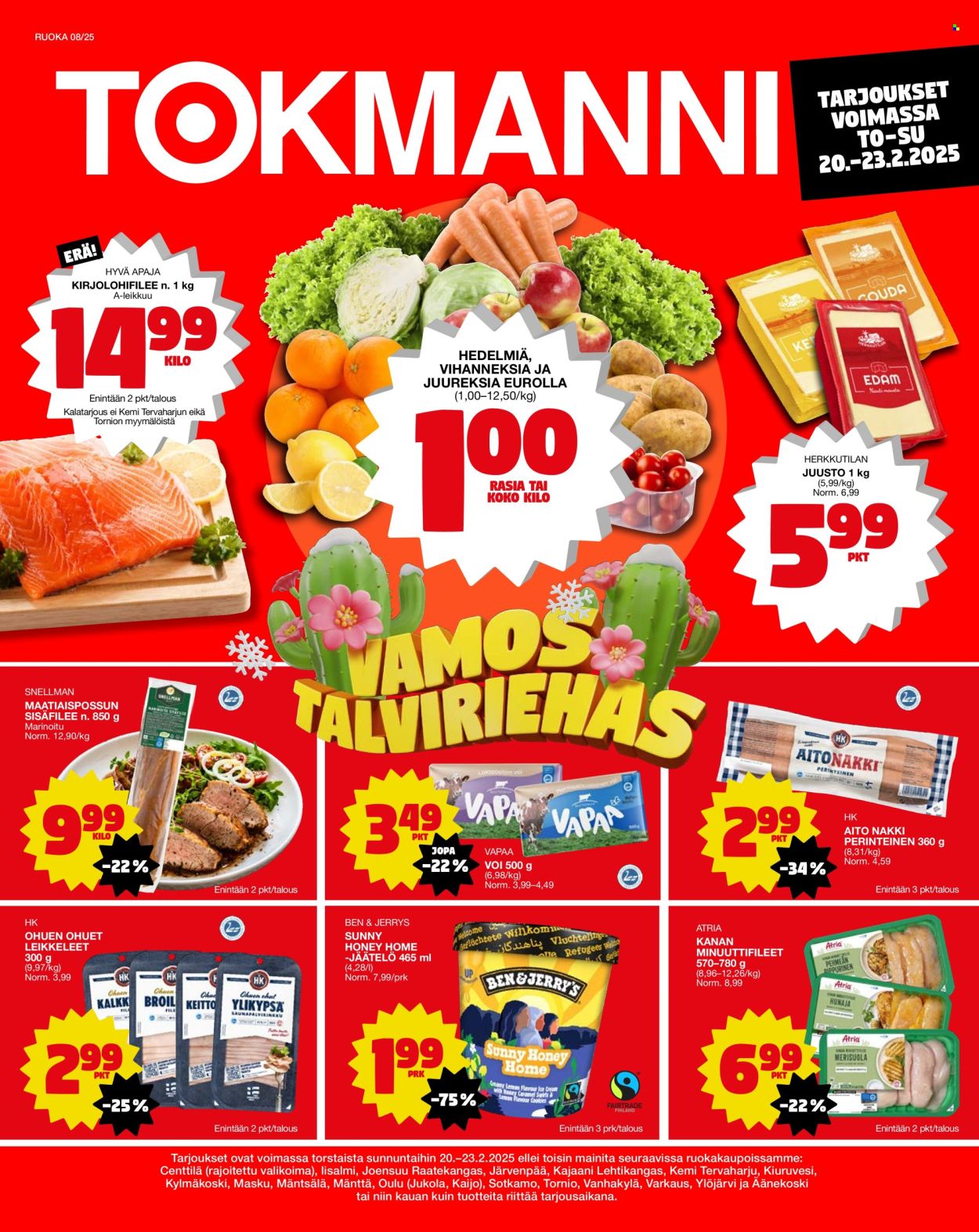 Tokmanni tarjoukset - 20.02.2025 - 23.02.2025. Sivu 1