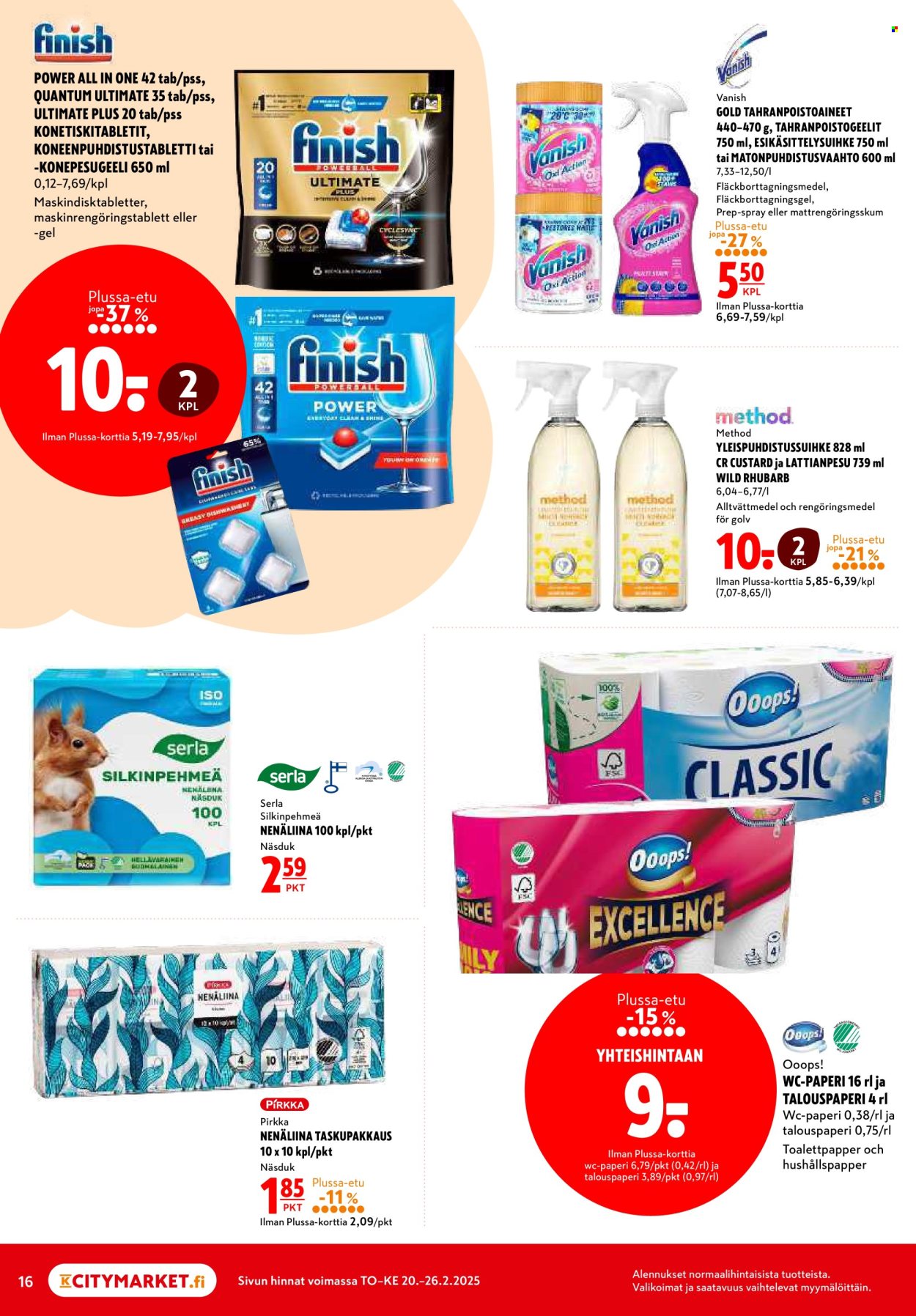 K-citymarket tarjoukset - 20.02.2025 - 26.02.2025. Sivu 16