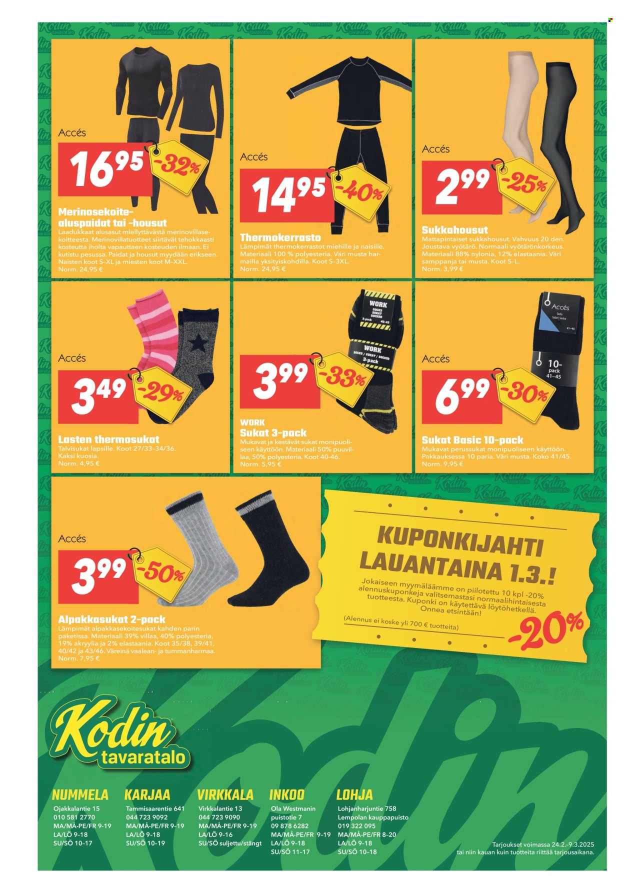 Kodintavaratalo tarjoukset - 24.02.2025 - 09.03.2025. Sivu 8