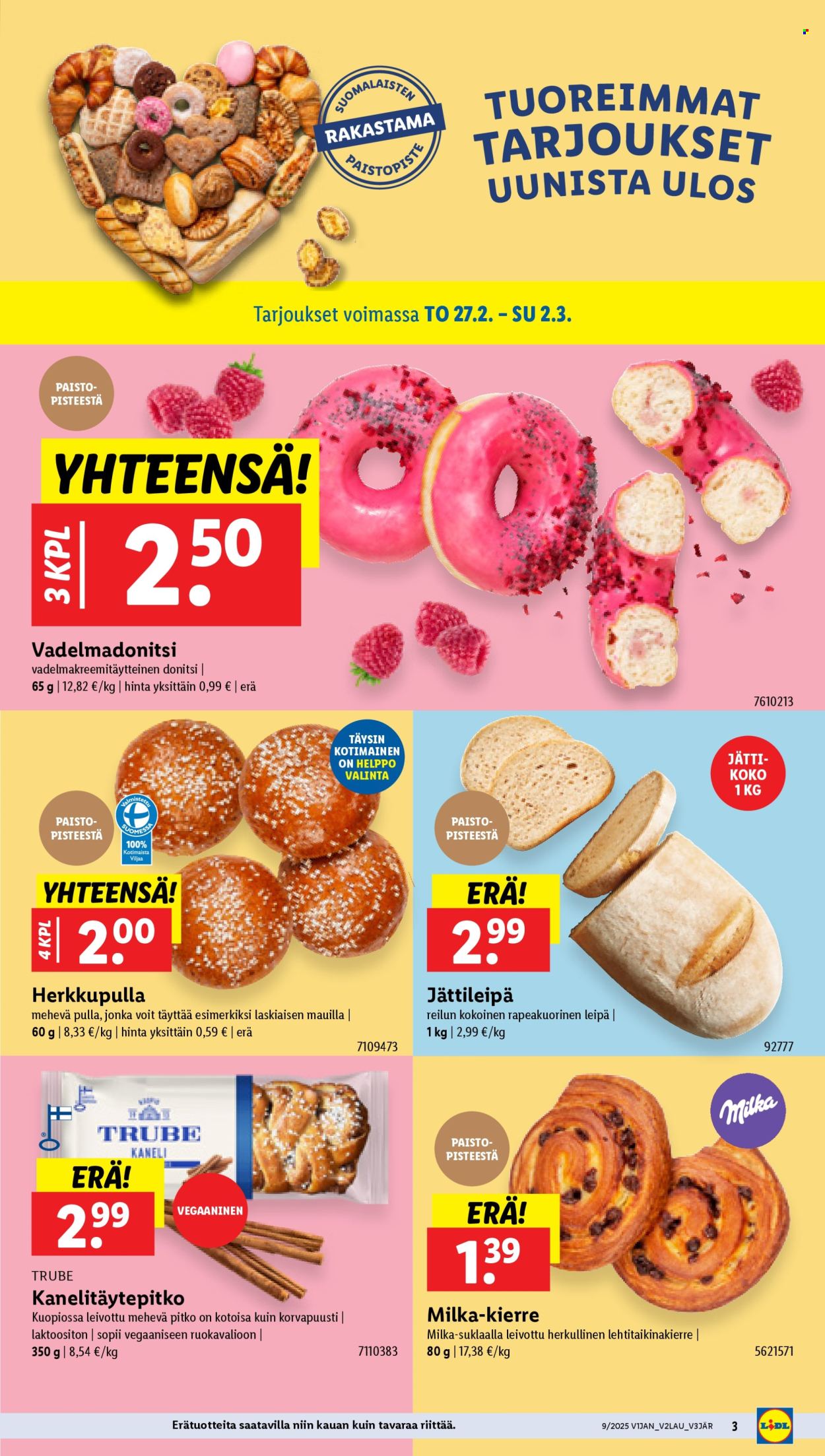 Lidl tarjoukset - 27.02.2025 - 05.03.2025. Sivu 3