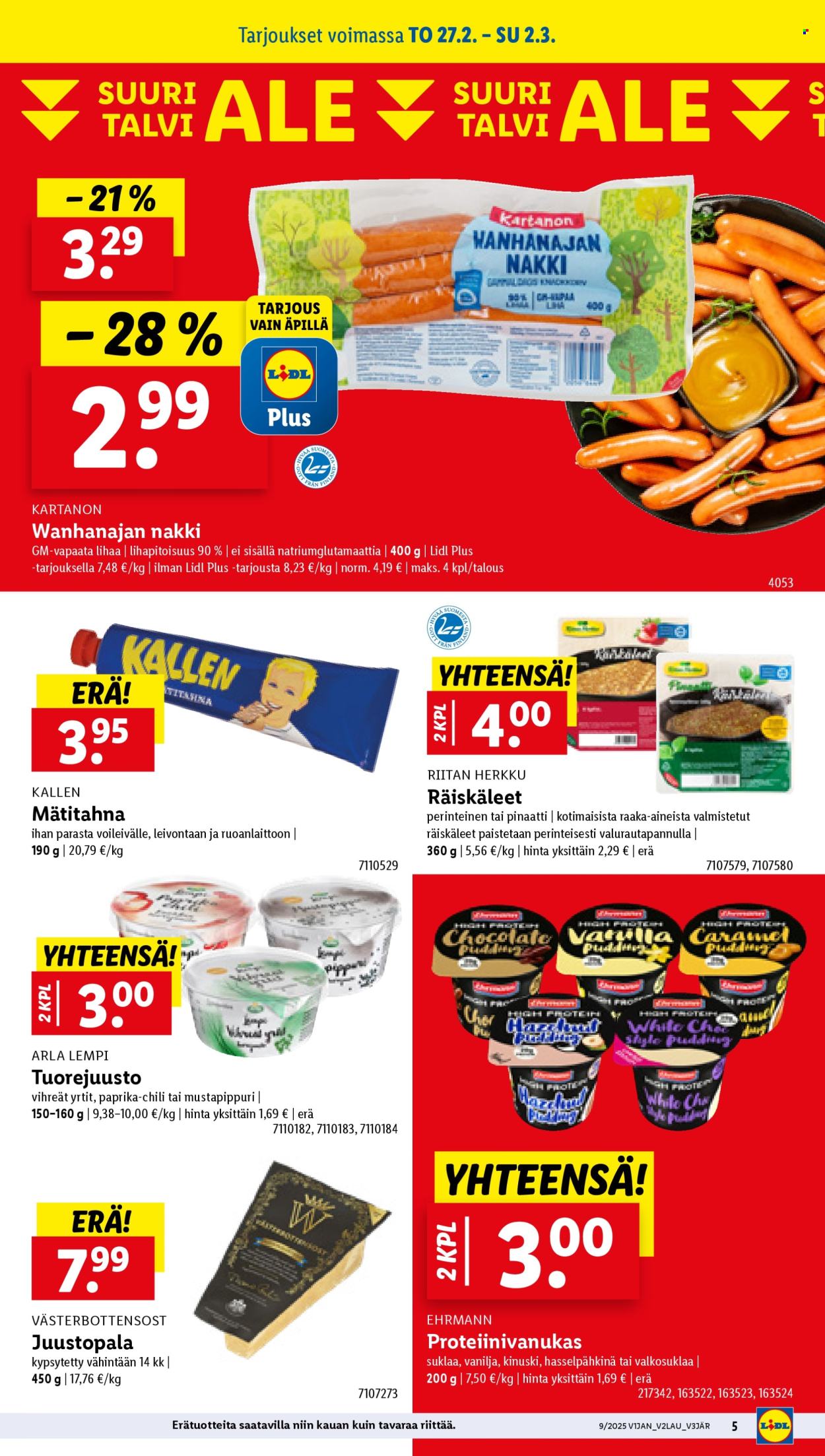 Lidl tarjoukset - 27.02.2025 - 05.03.2025. Sivu 5