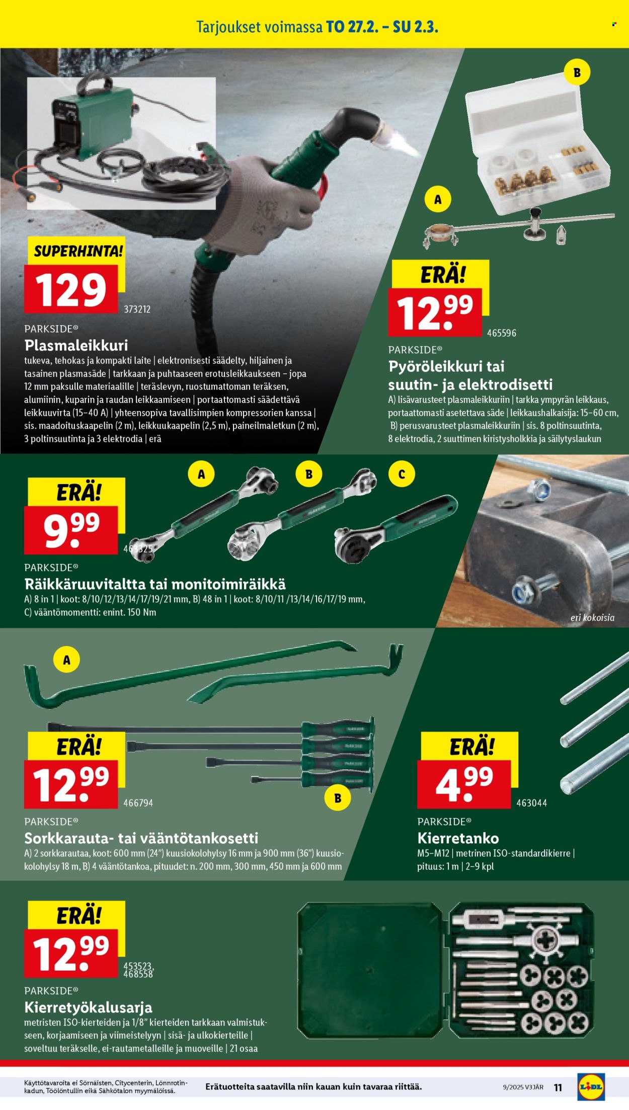 Lidl tarjoukset - 27.02.2025 - 05.03.2025. Sivu 11