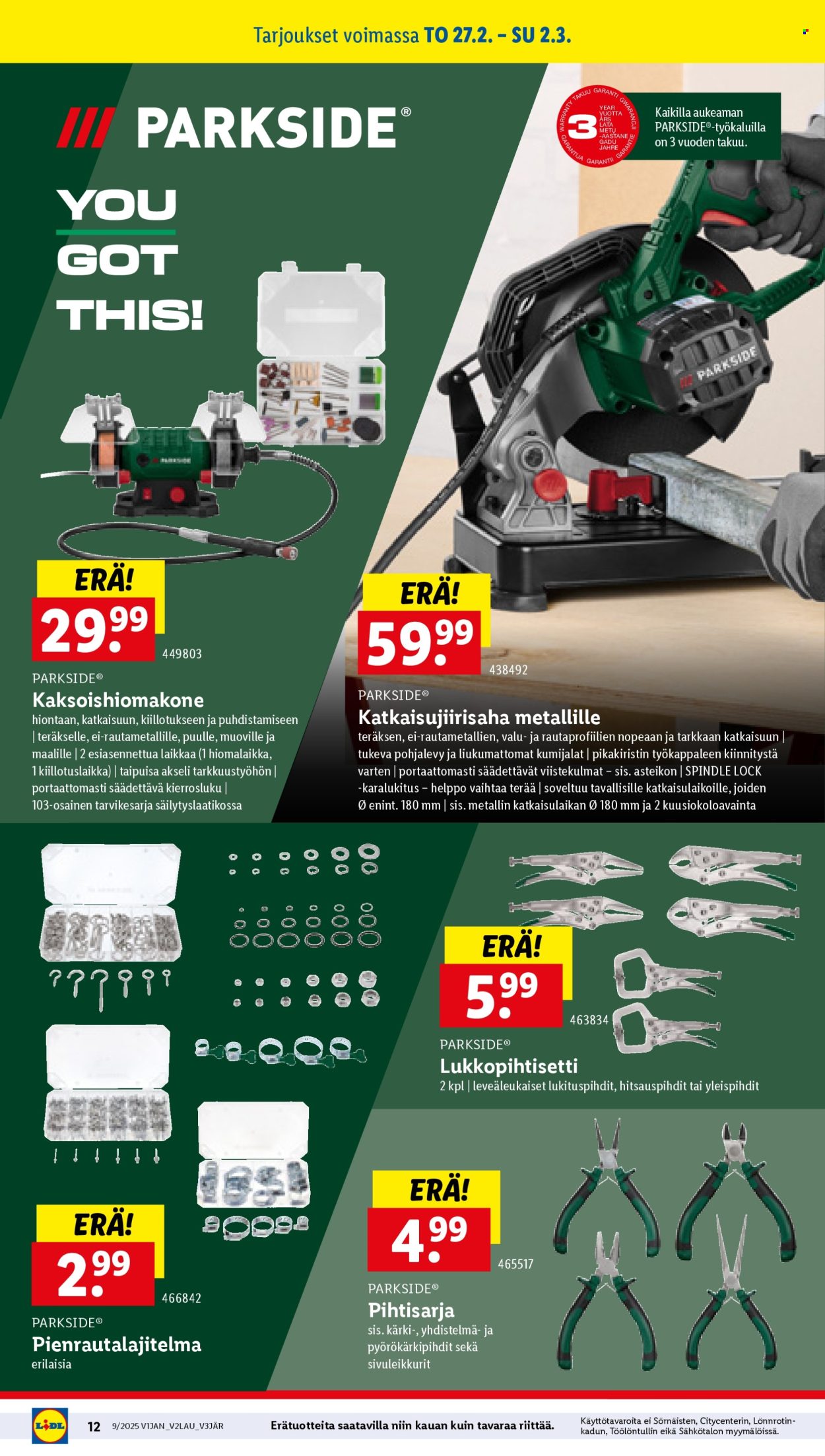 Lidl tarjoukset - 27.02.2025 - 05.03.2025. Sivu 12