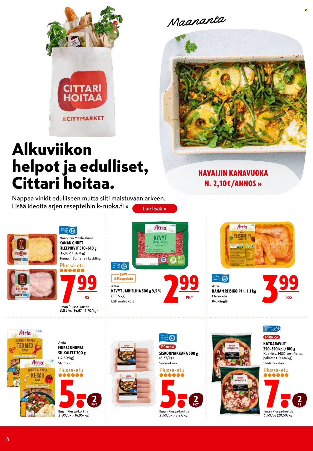 K-citymarket tarjoukset - 24.02.2025 - 02.03.2025. Sivu 4