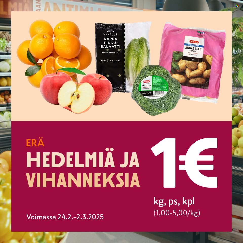 K-market tarjoukset - 24.02.2025 - 02.03.2025. Sivu 1