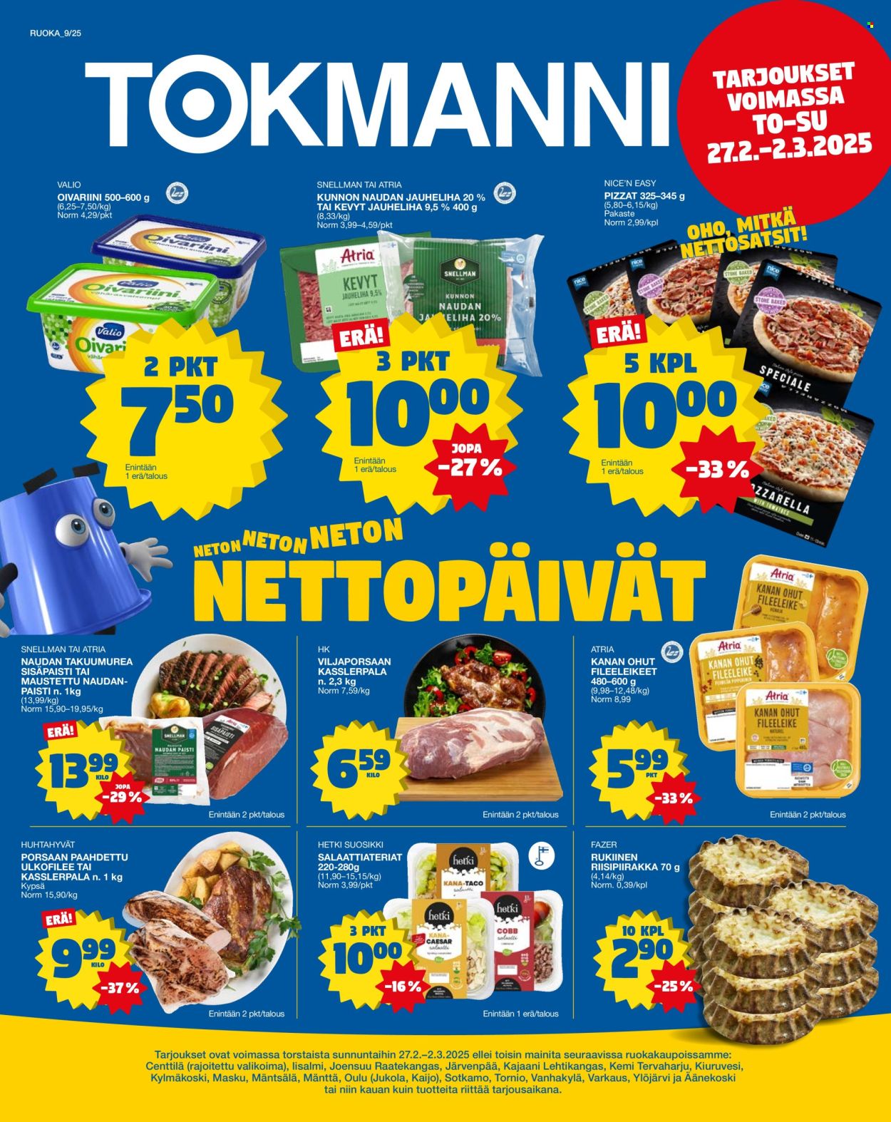 Tokmanni tarjoukset - 27.02.2025 - 02.03.2025. Sivu 1