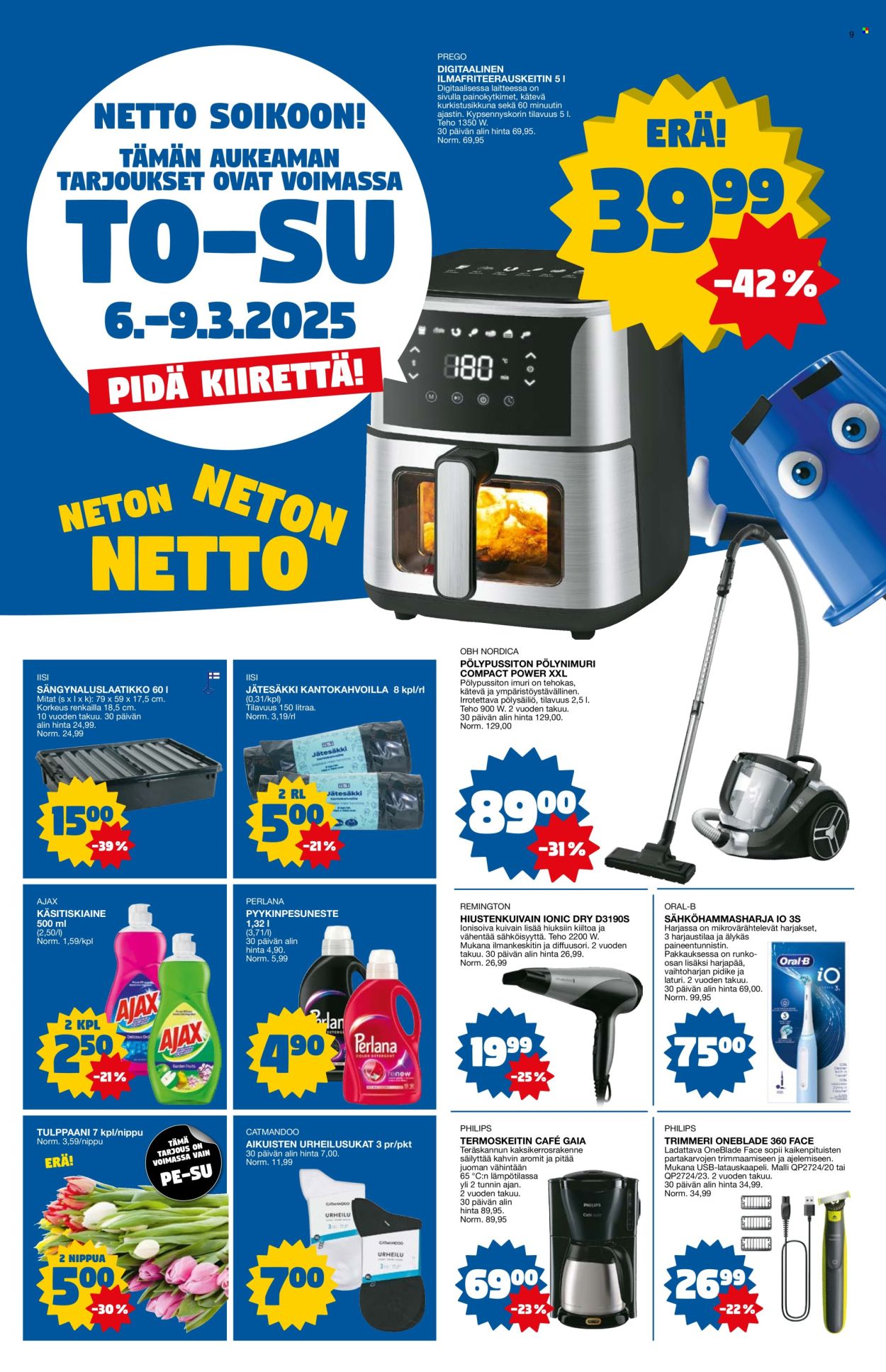 Tokmanni tarjoukset - 03.03.2025 - 09.03.2025. Sivu 9