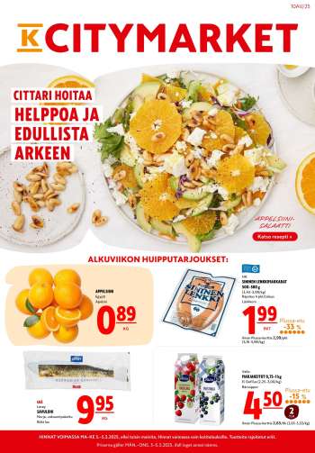K-citymarket tarjoukset  - 03.03.2025 - 12.03.2025.