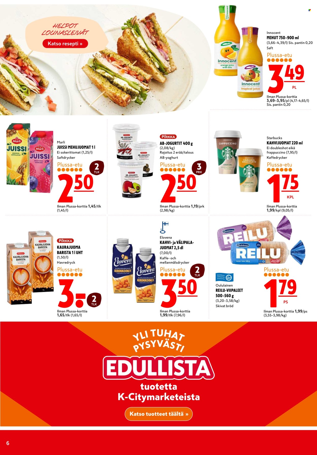 K-citymarket tarjoukset - 03.03.2025 - 12.03.2025. Sivu 6