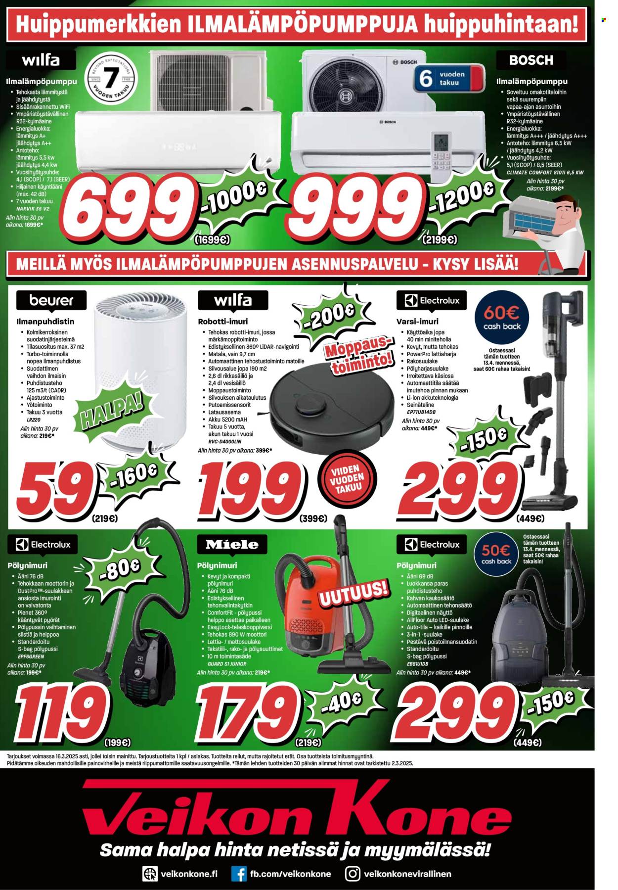 Veikon Kone tarjoukset - 03.03.2025 - 16.03.2025. Sivu 8