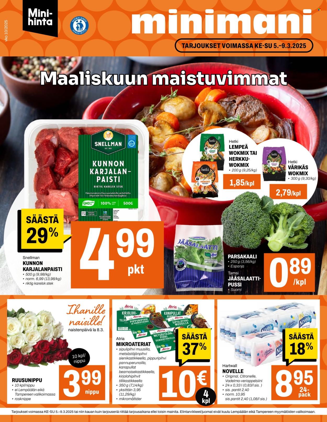 Minimani tarjoukset - 05.03.2025 - 09.03.2025. Sivu 1