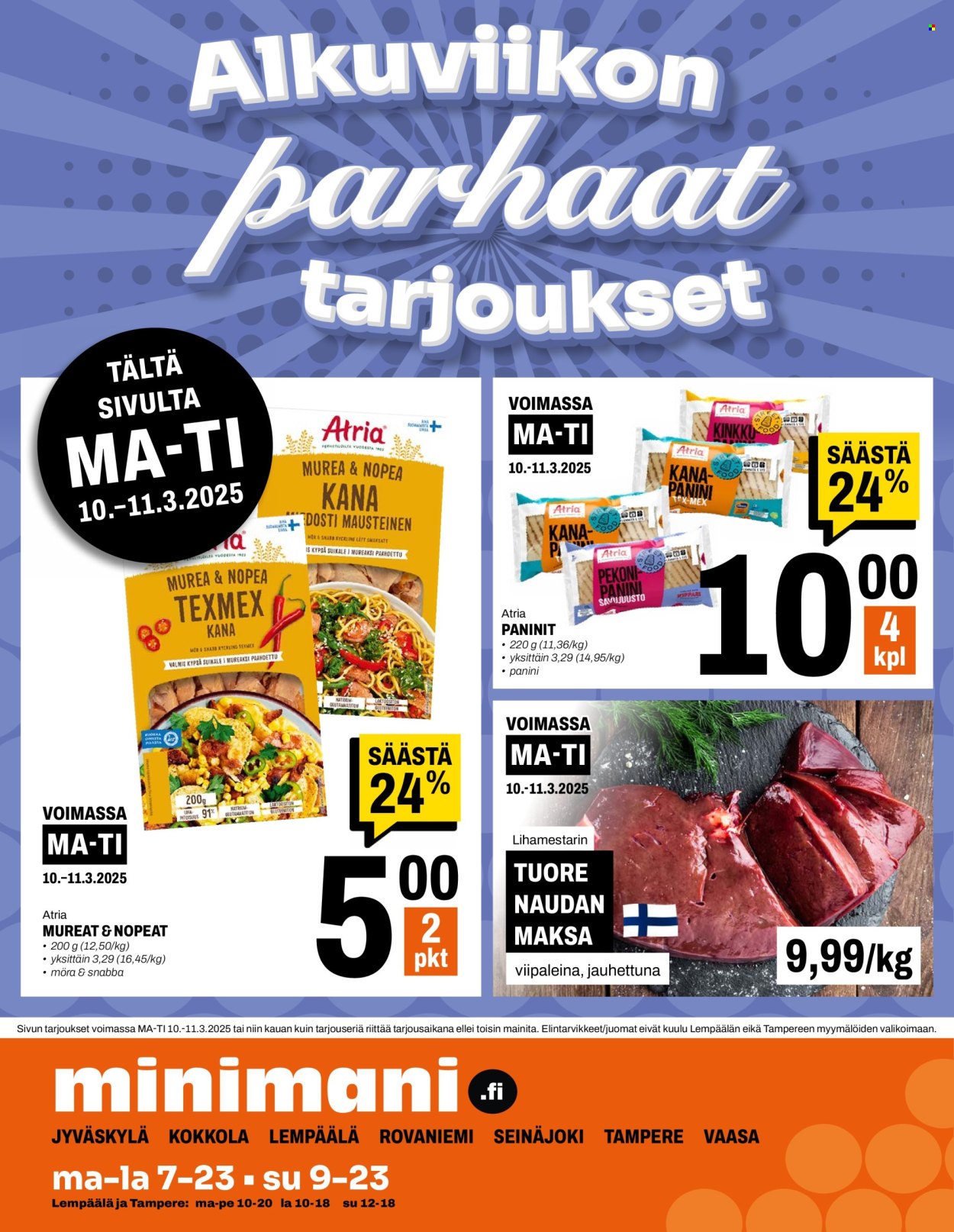 Minimani tarjoukset - 05.03.2025 - 09.03.2025. Sivu 12