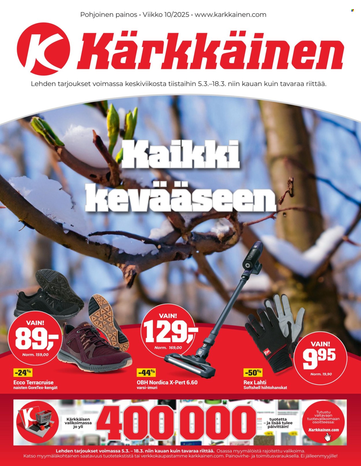 Kärkkäinen tarjoukset - 05.03.2025 - 18.03.2025. Sivu 1