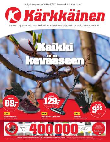 Kärkkäinen tarjoukset  - 05.03.2025 - 18.03.2025.