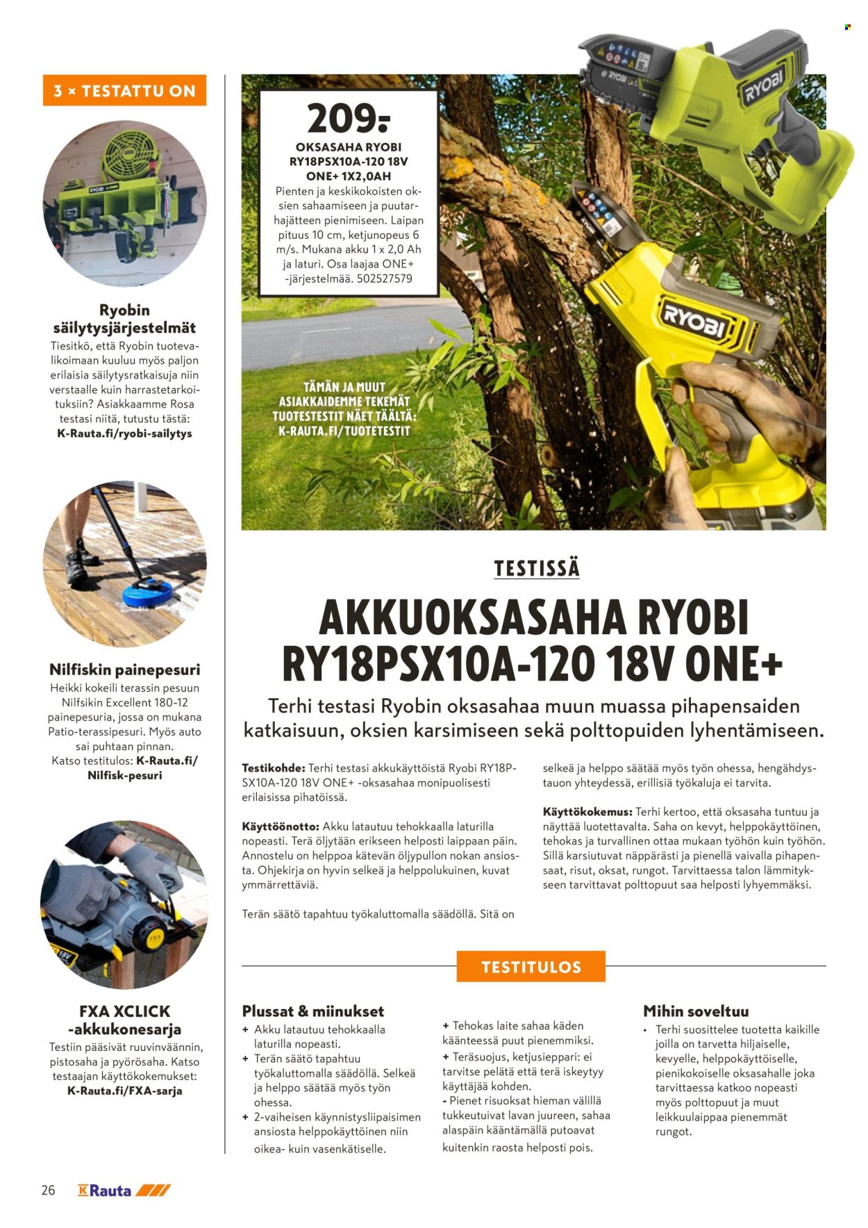 K-Rauta tarjoukset. Sivu 26