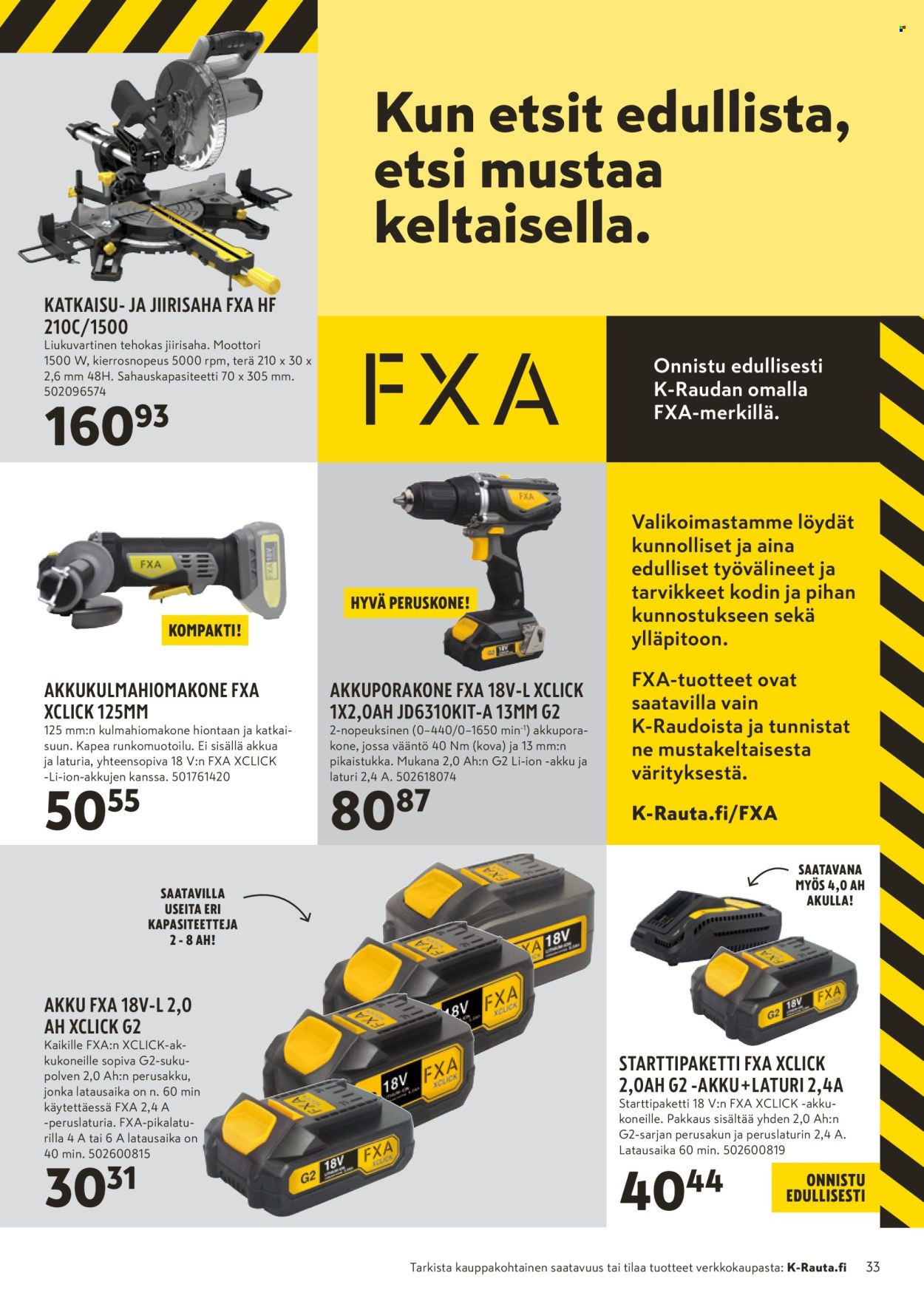 K-Rauta tarjoukset. Sivu 33