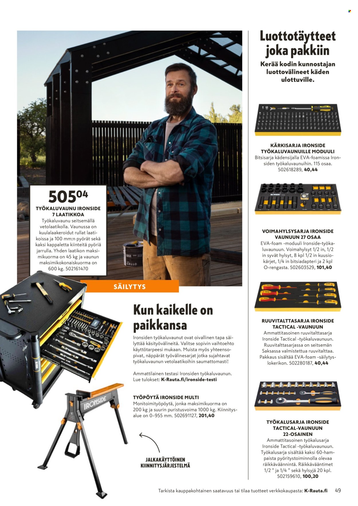 K-Rauta tarjoukset. Sivu 49