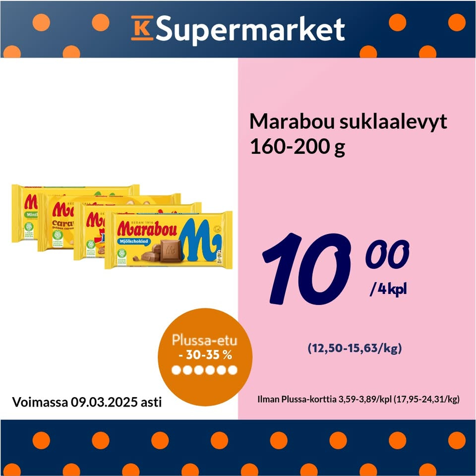 K-Supermarket tarjoukset - 06.03.2025 - 09.03.2025. Sivu 5