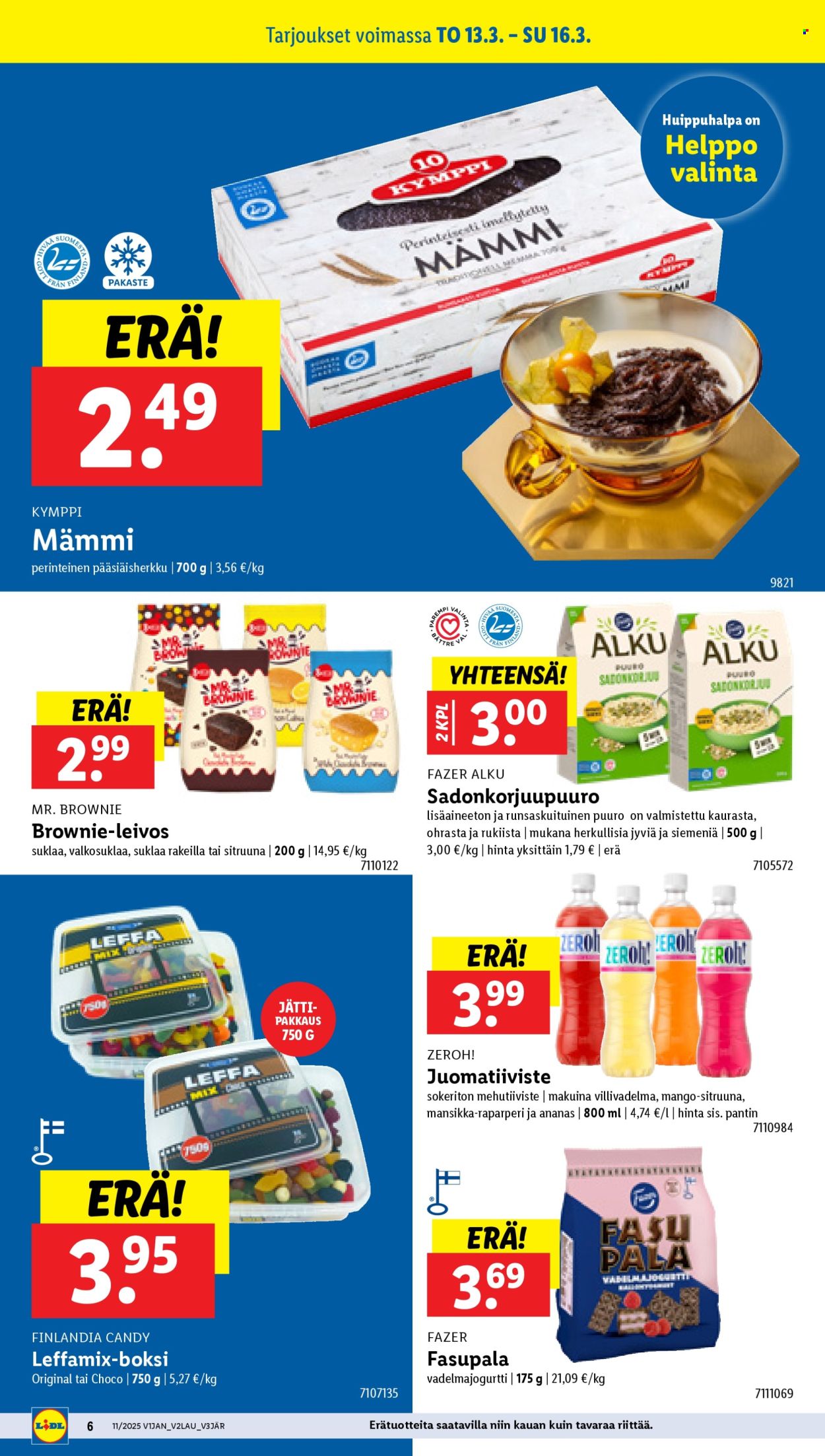 Lidl tarjoukset - 13.03.2025 - 19.03.2025. Sivu 6