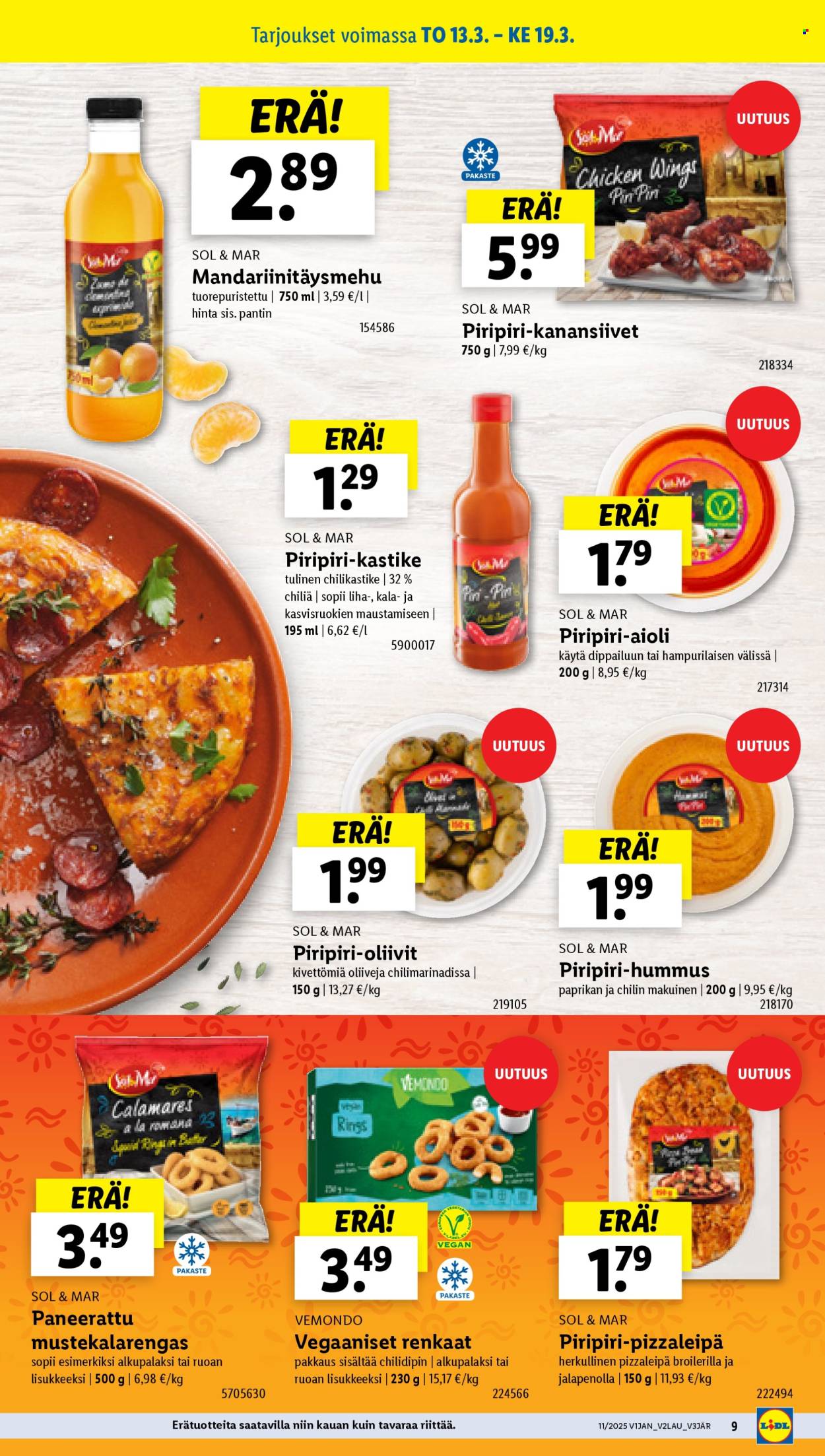 Lidl tarjoukset - 13.03.2025 - 19.03.2025. Sivu 9