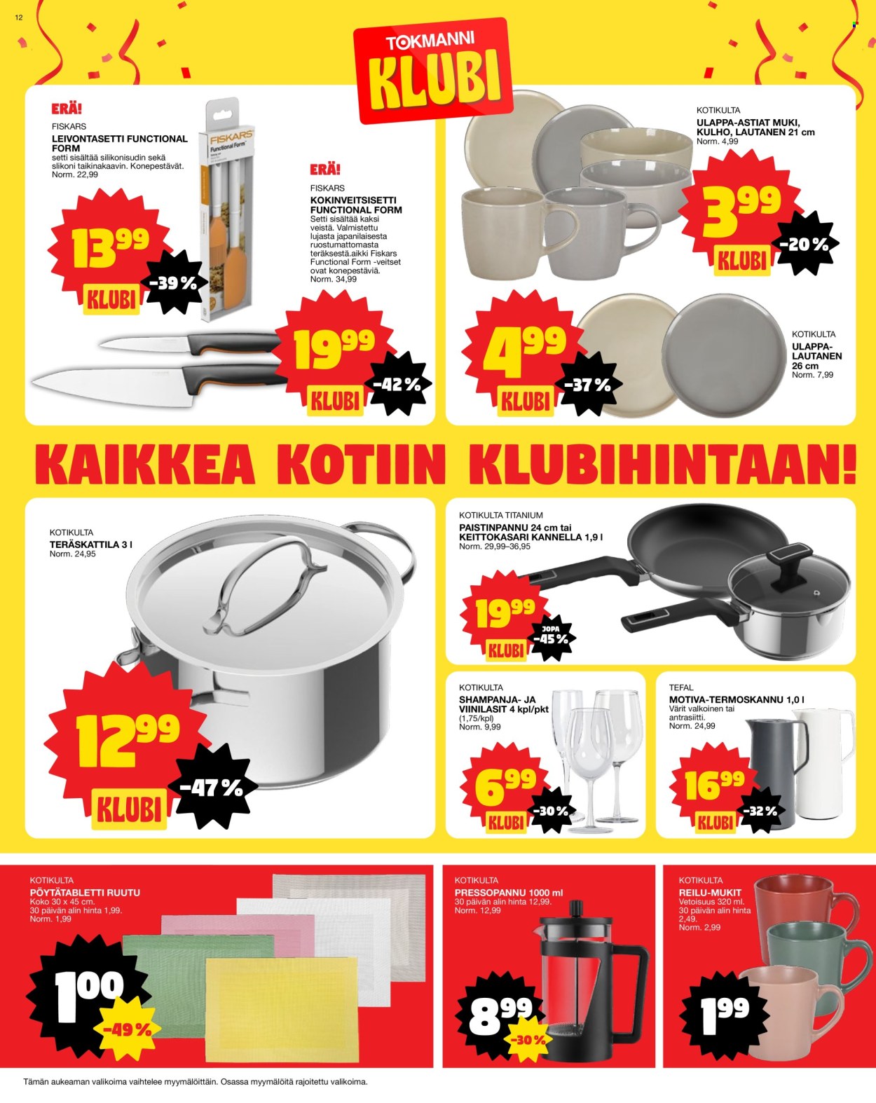 Tokmanni tarjoukset - 10.03.2025 - 16.03.2025. Sivu 12