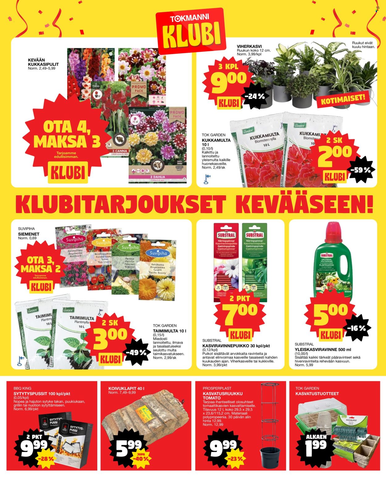 Tokmanni tarjoukset - 10.03.2025 - 16.03.2025. Sivu 15