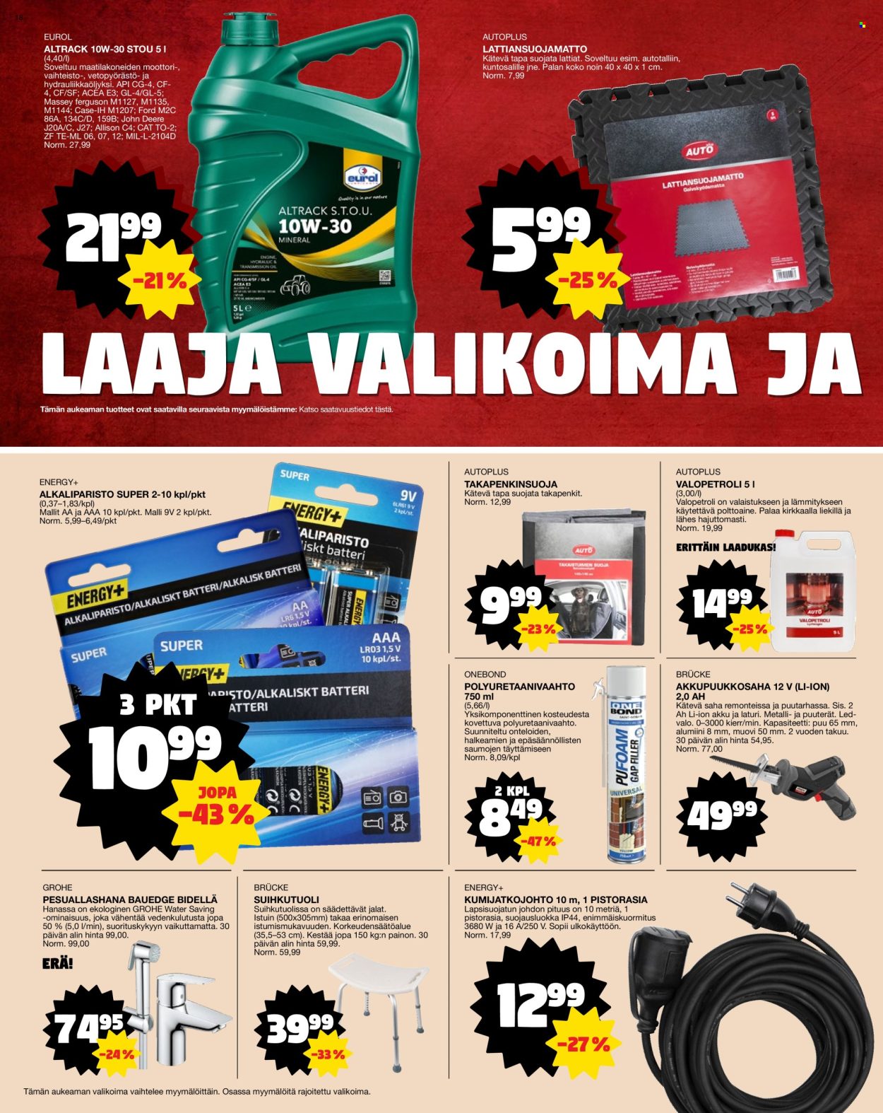 Tokmanni tarjoukset - 10.03.2025 - 16.03.2025. Sivu 18