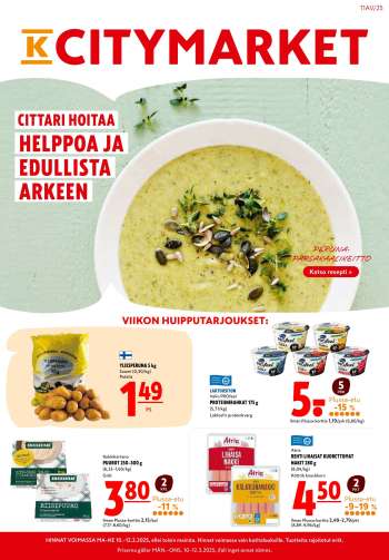 K-citymarket tarjoukset  - 10.03.2025 - 23.03.2025.