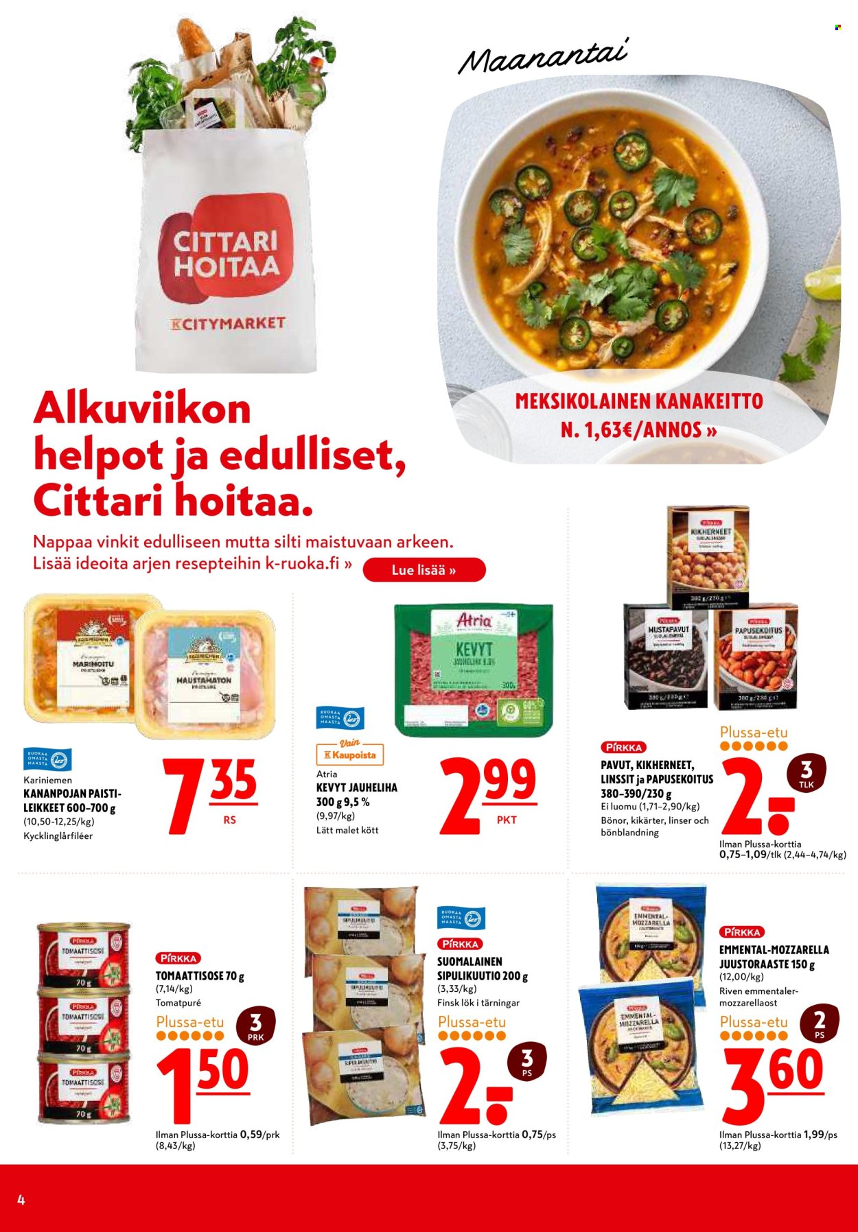 K-citymarket tarjoukset - 10.03.2025 - 23.03.2025. Sivu 4