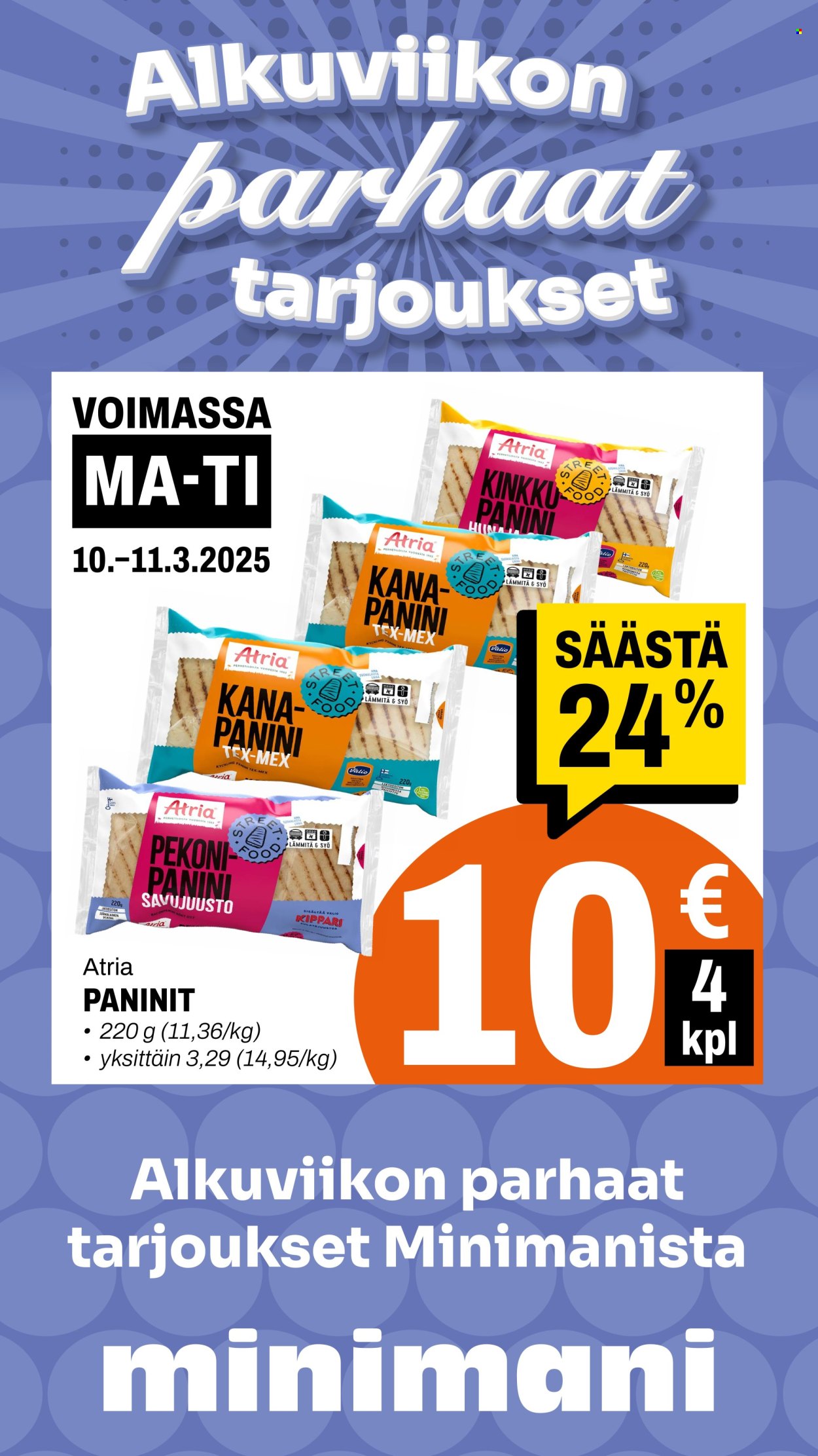 Minimani tarjoukset - 10.03.2025 - 11.03.2025. Sivu 2