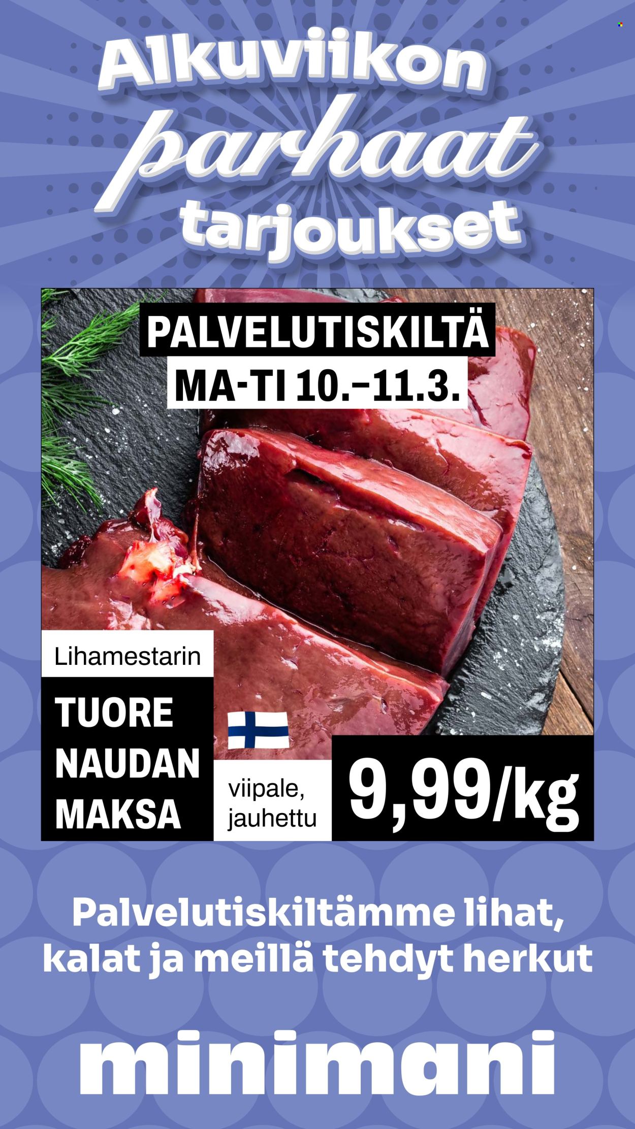 Minimani tarjoukset - 10.03.2025 - 11.03.2025. Sivu 3