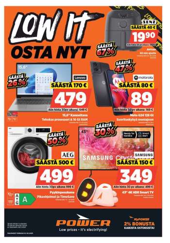 Power tarjoukset  - 10.03.2025 - 16.03.2025.
