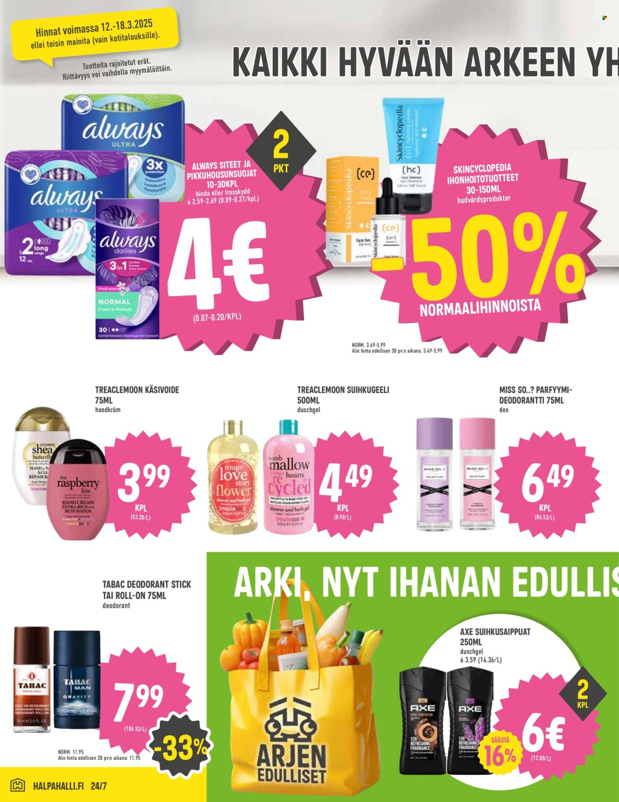 HalpaHalli tarjoukset - 12.03.2025 - 18.03.2025. Sivu 4