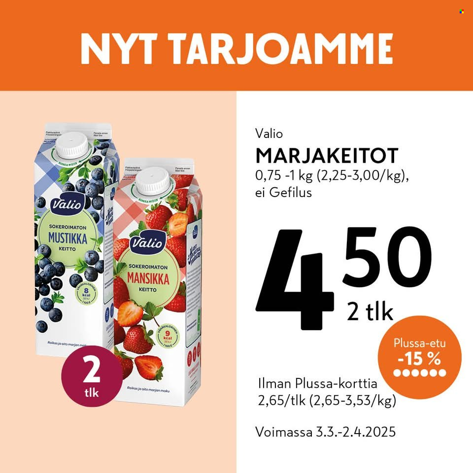 K-market tarjoukset - 03.03.2025 - 02.04.2025. Sivu 4