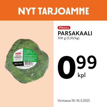 K-market tarjoukset  - 10.03.2025 - 16.03.2025.