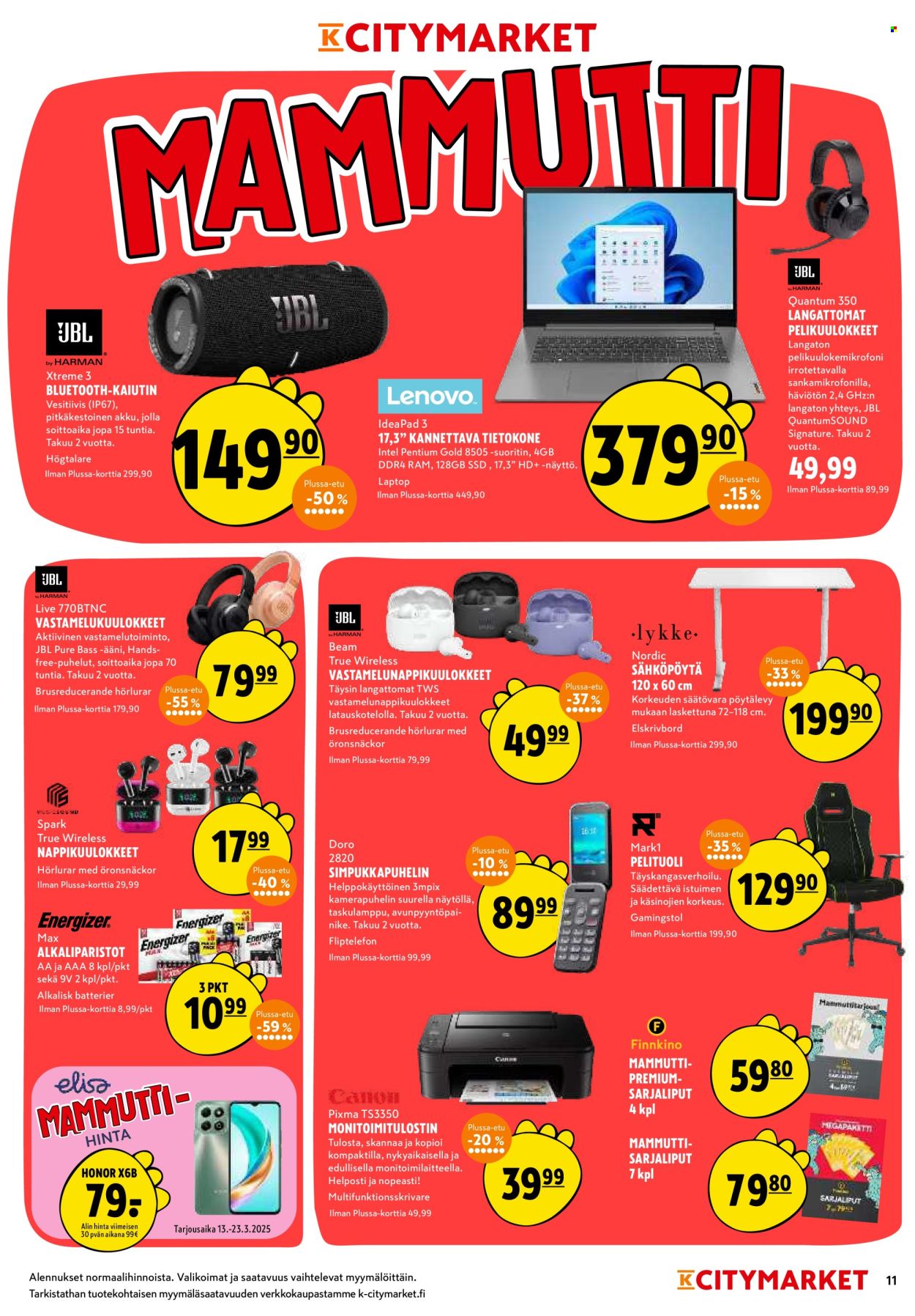 K-citymarket tarjoukset - 13.03.2025 - 23.03.2025. Sivu 11