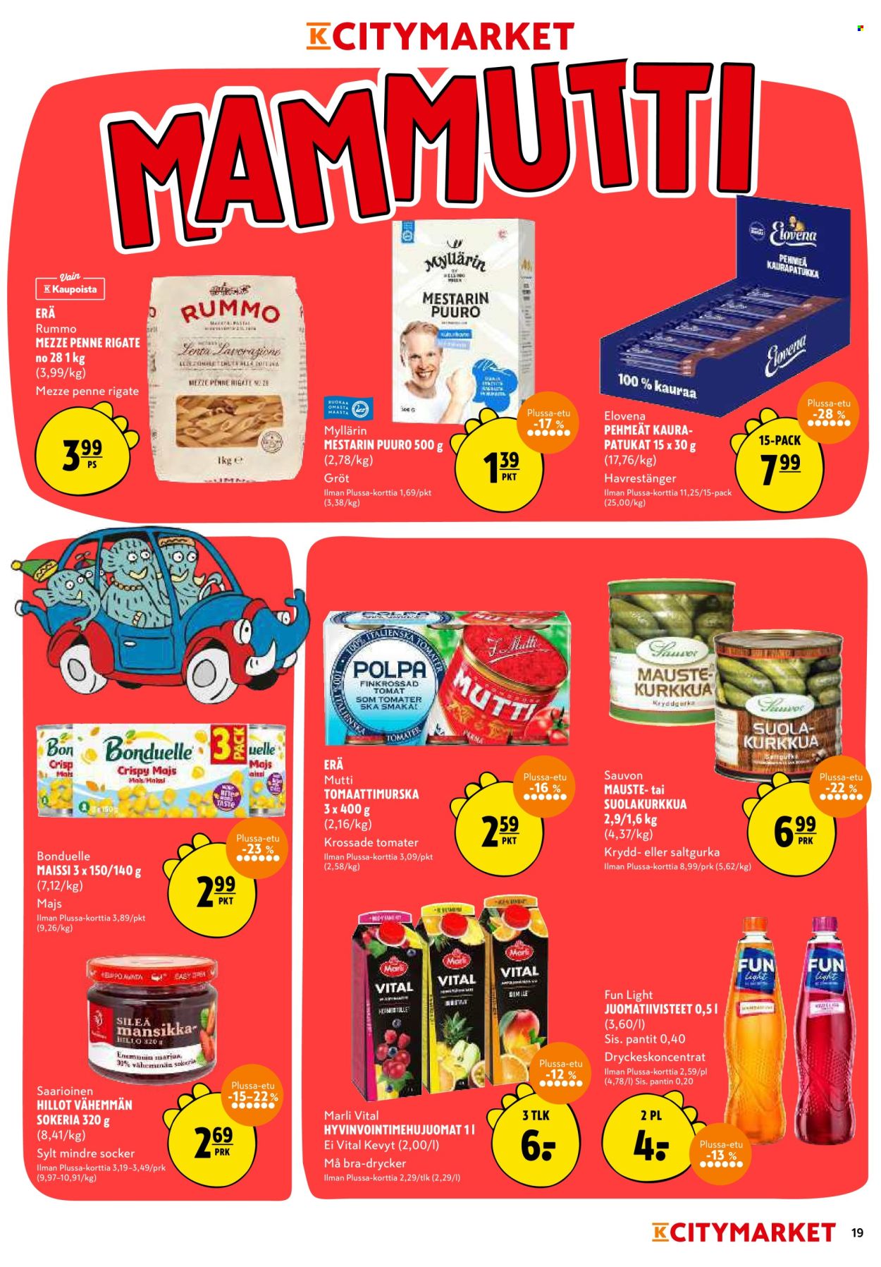 K-citymarket tarjoukset - 13.03.2025 - 23.03.2025. Sivu 19