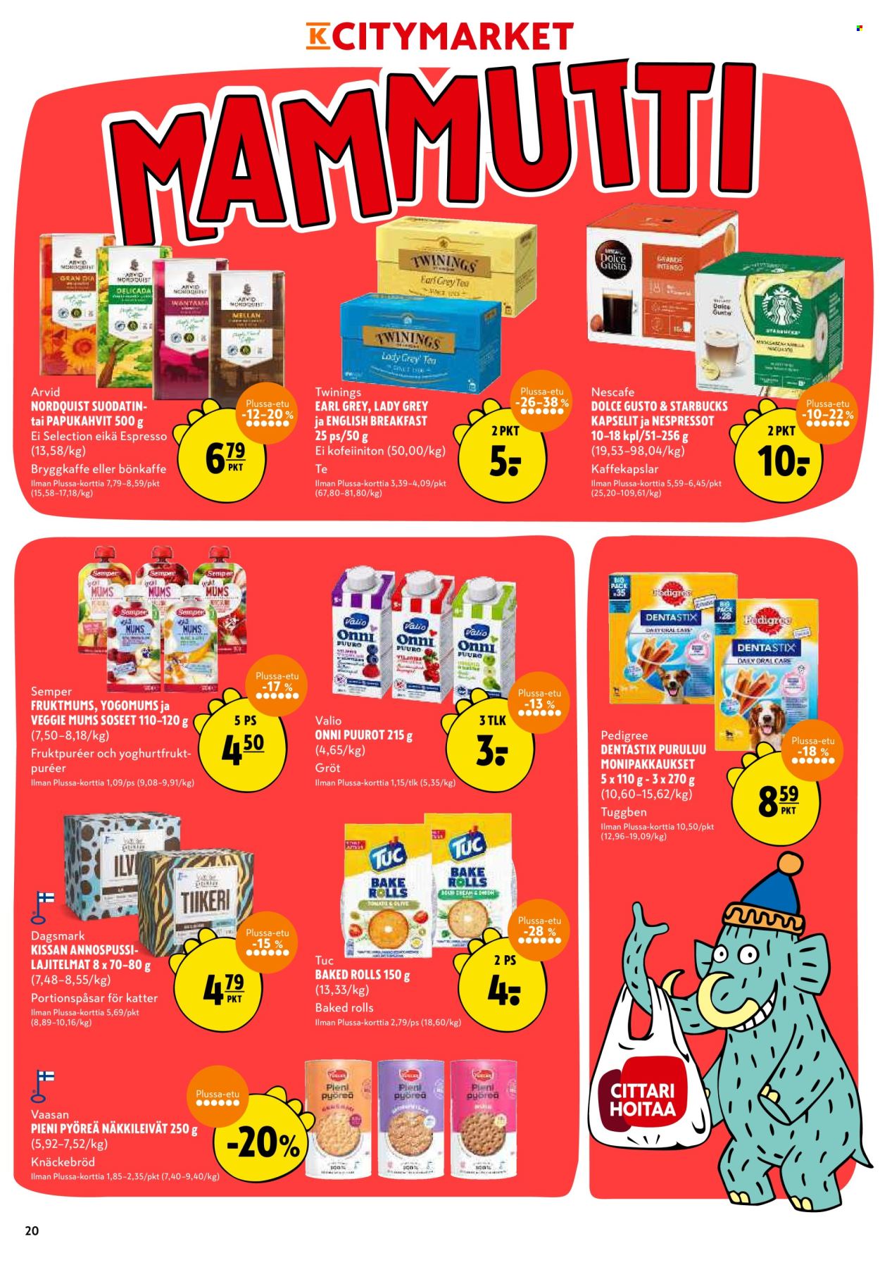 K-citymarket tarjoukset - 13.03.2025 - 23.03.2025. Sivu 20