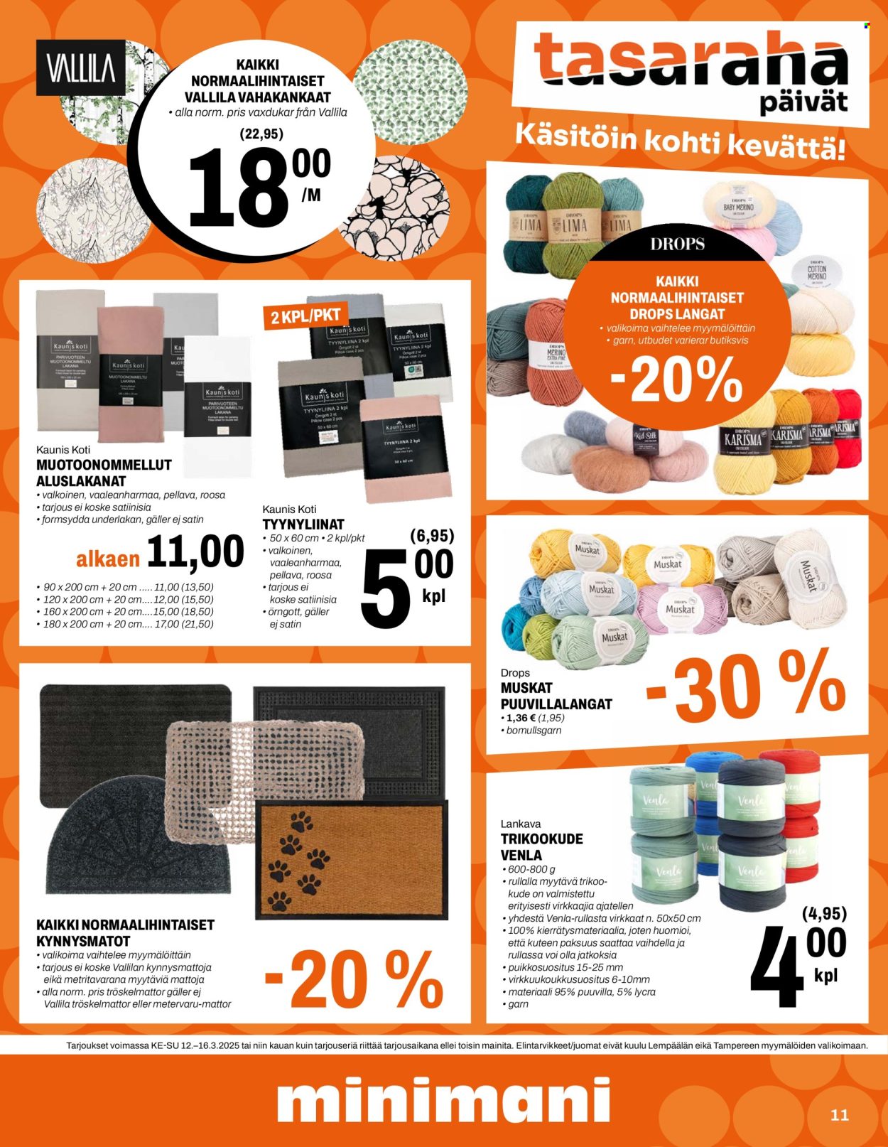 Minimani tarjoukset - 12.03.2025 - 16.03.2025. Sivu 11