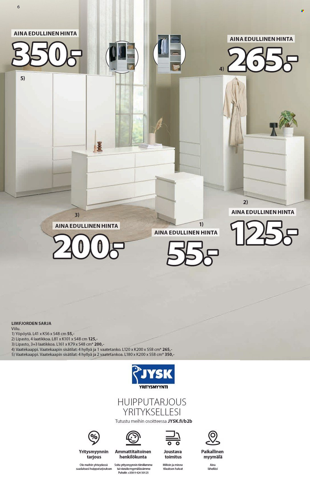 JYSK tarjoukset - 13.03.2025 - 26.03.2025. Sivu 7